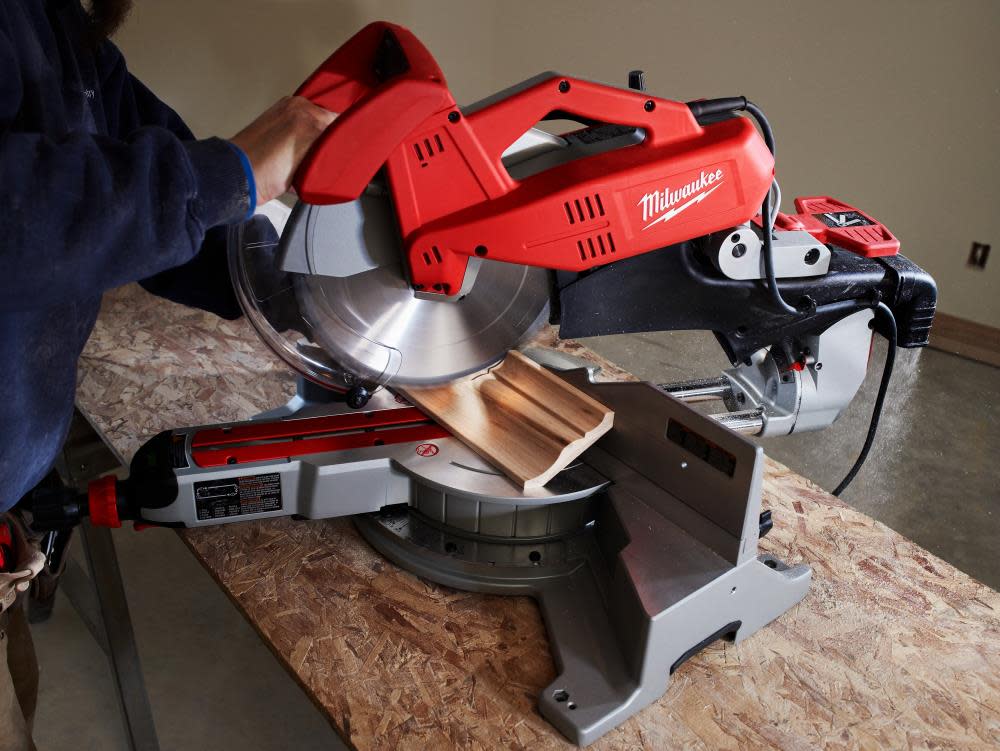 Factory Reconditioned 12-in Dual-Bevel Sliding Compound Miter Saw ;