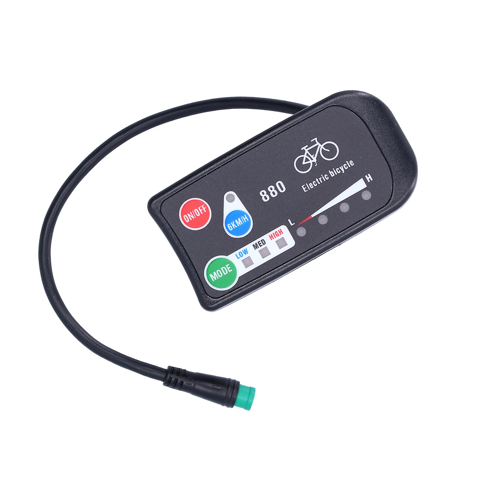 Electric Bicycle For Ktled880 Display Ebike 36v 48v Display Meter Ebike Accessories