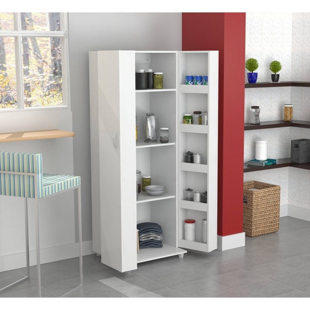 Storage Cabinet White Inval