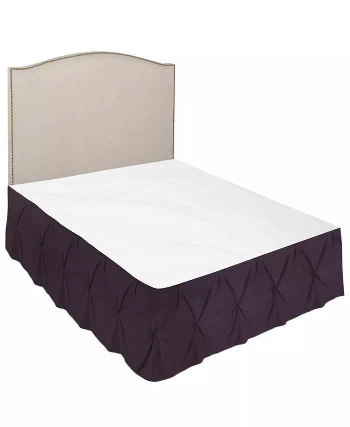 Nestl Bedding 14 Tailored Pinch Pleated Bedskirt， Twin