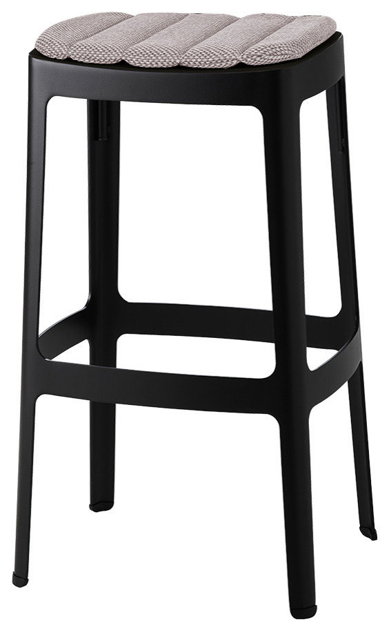 Cane line Cut bar stool  stackable  11402AS   Industrial   Outdoor Bar Stools And Counter Stools   by Morning Design Group  Inc  Houzz