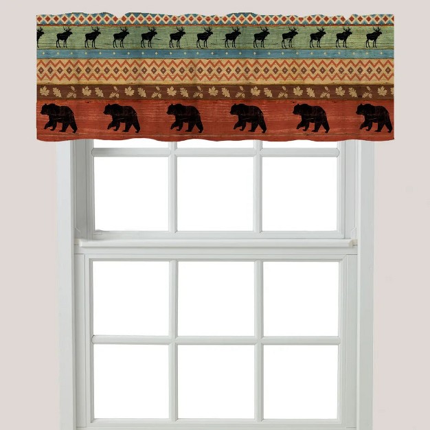 Laural Home Bear Lodge Window Valance