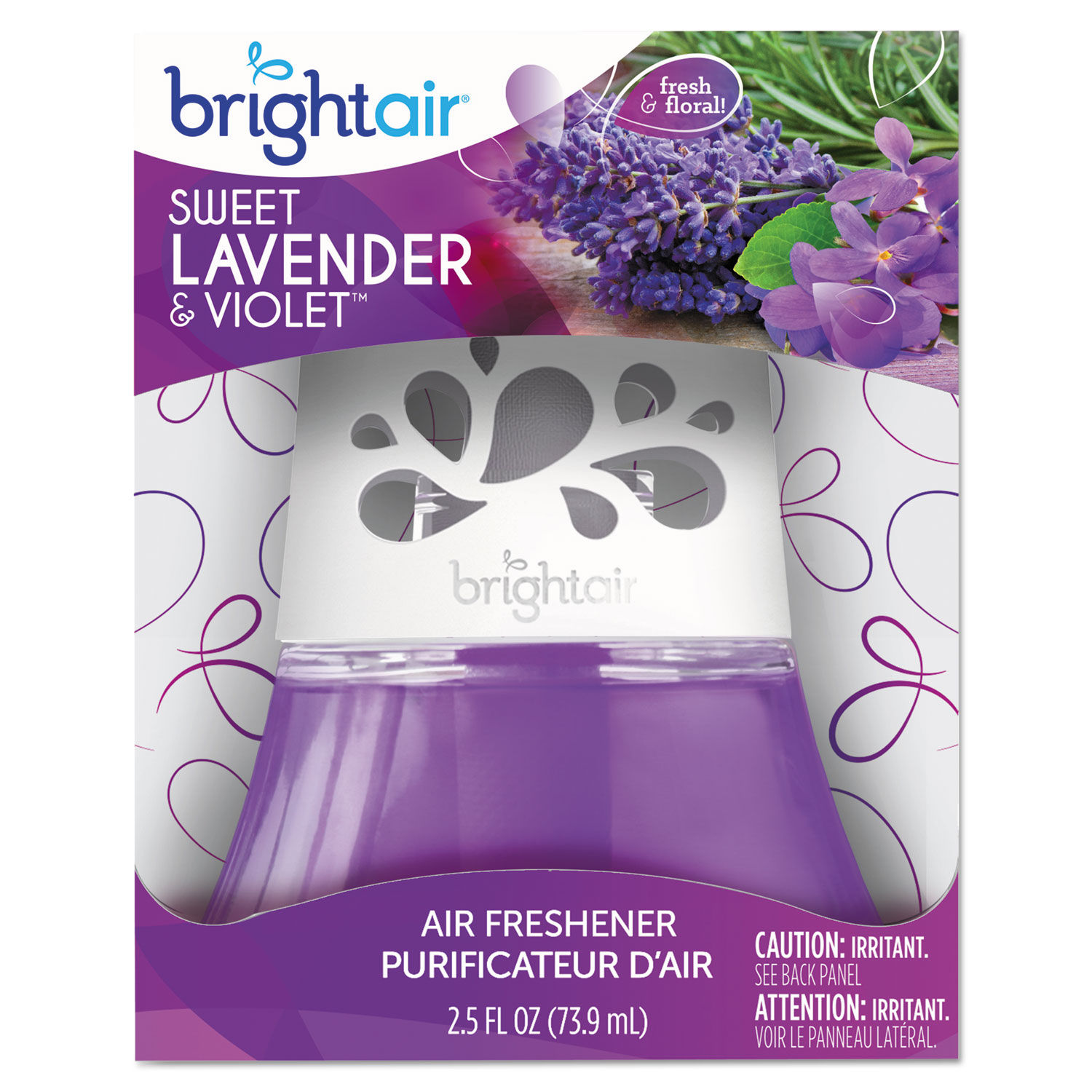 Scented Oil Air Freshener Sweet Lavender and Violet by BRIGHT Airandreg; BRI900288CT