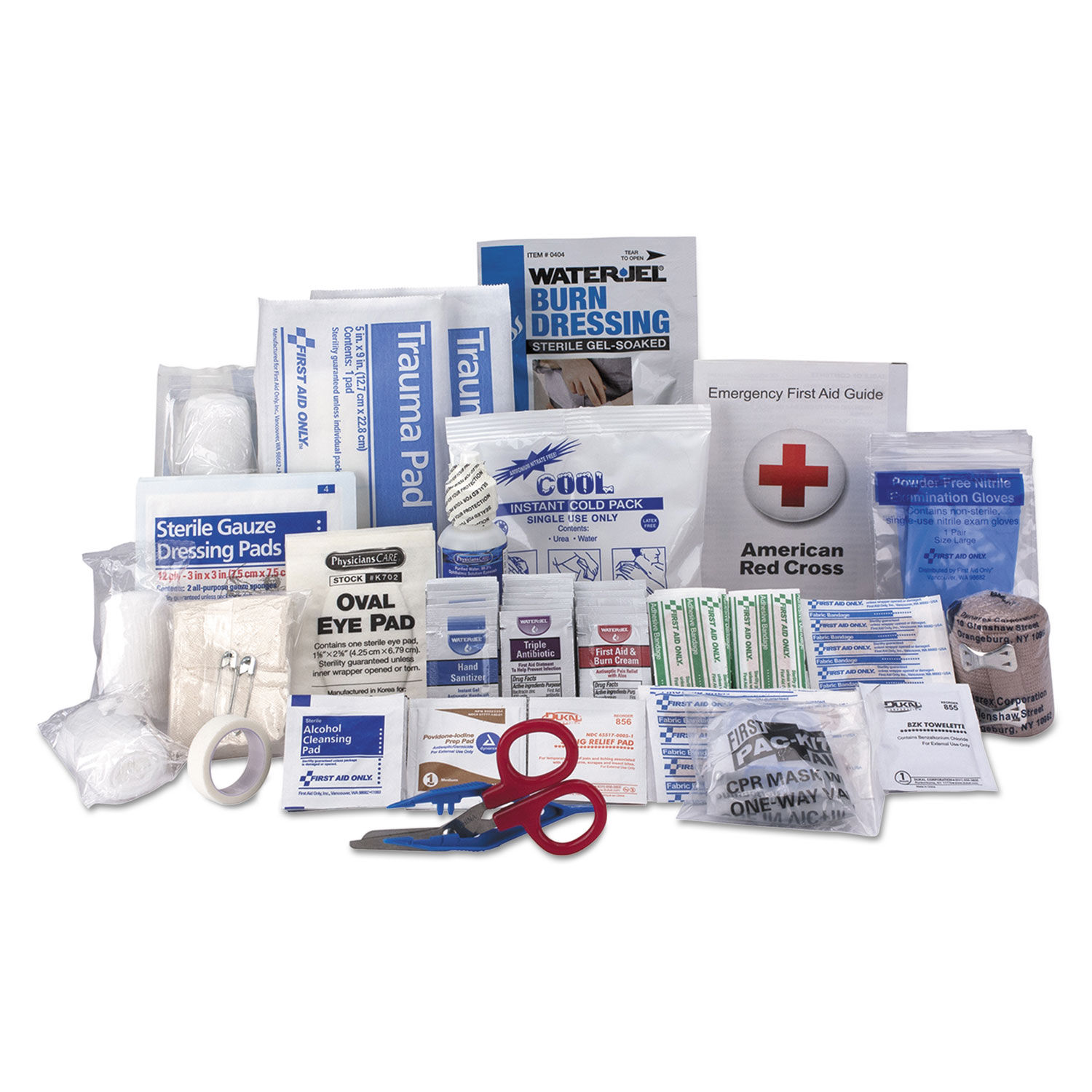 50 Person ANSI A+ First Aid Kit Refill by First Aid Onlyandtrade; FAO90617