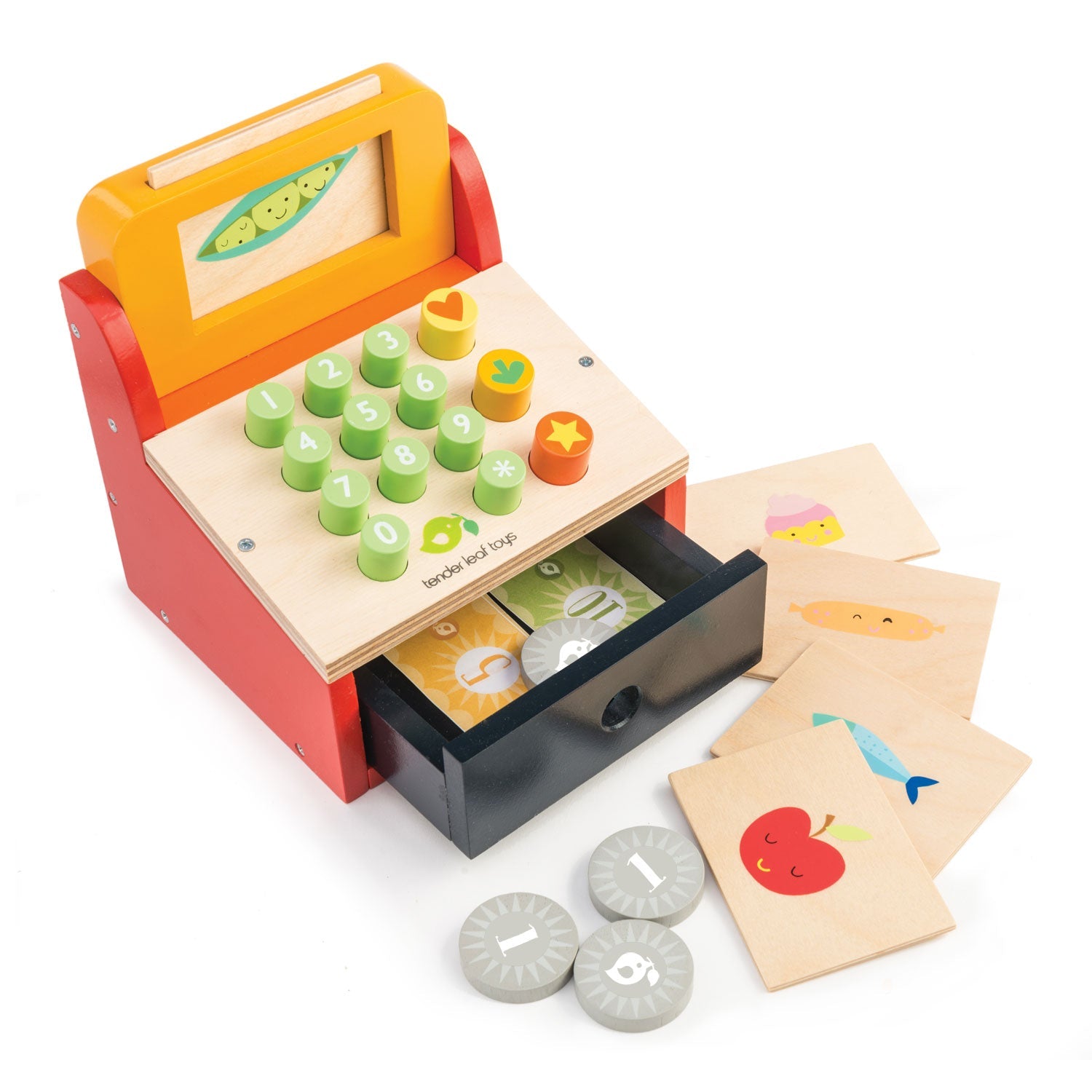 Till with Money/ Cash Register