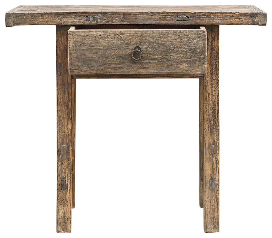 Wooden One Drawer Console Table  Versmissen   Contemporary   Console Tables   by Oroa   Distinctive Furniture  Houzz