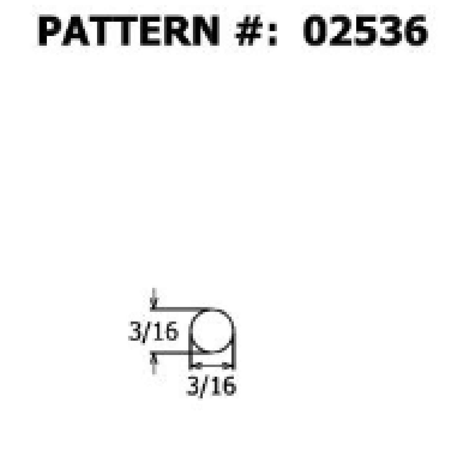 Alexandria Moulding Round Ramin Hardwood Dowel 3/16 in. D X 36 in. L 1 pk Black