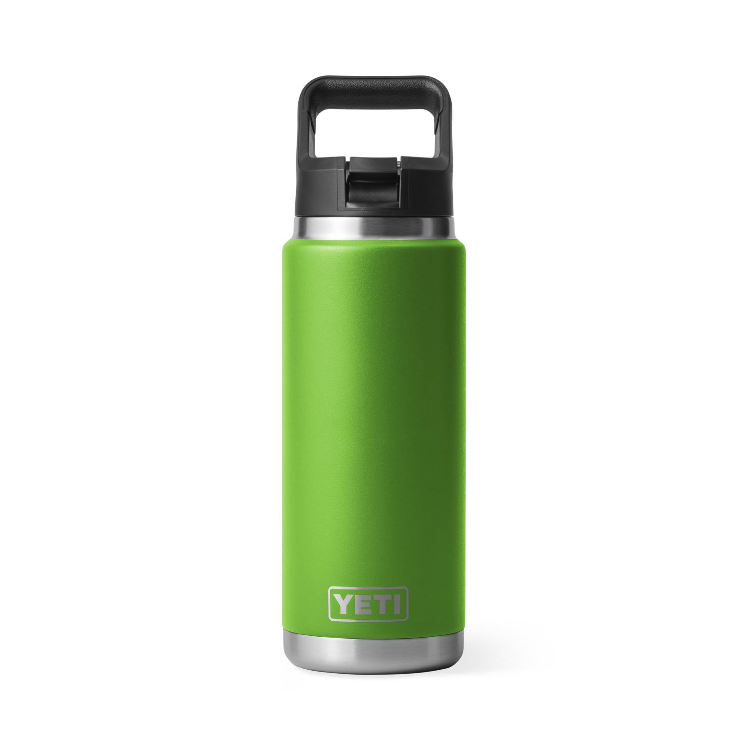 YETI Rambler 26 oz Canopy Green BPA Free Bottle with Straw Cap