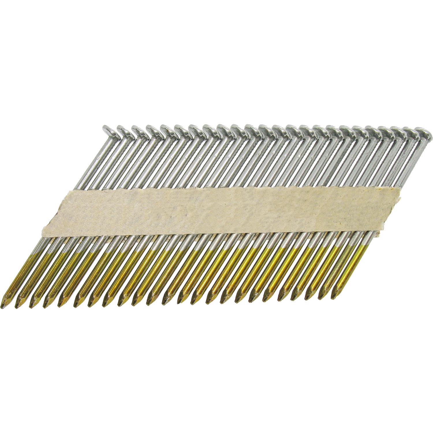 Grip-Rite 3 in. 11 Ga. Angled Strip Hot-Dip Galvanized Framing Nails 30 deg 1000 pk