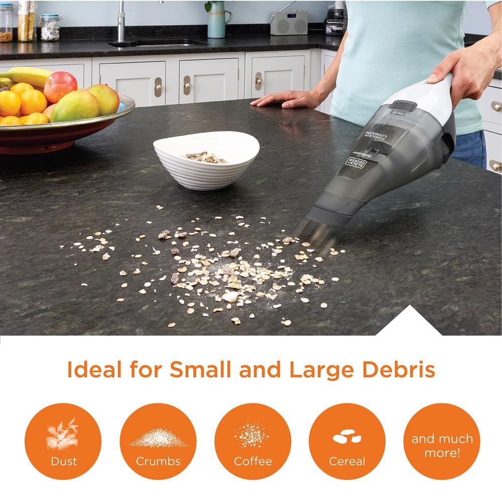 BLACK+DECKER Dustbuster 7.2-Volt Cordless 1.3-Cup Handheld Vacuum HNVC215B10