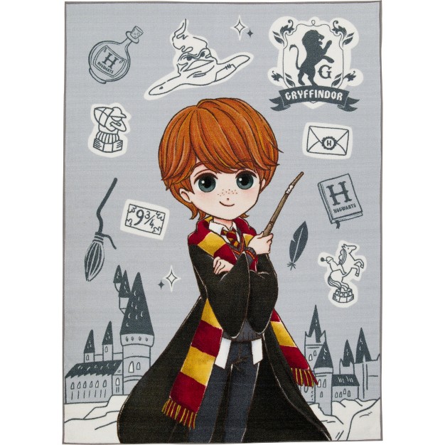 Kc Cubs Harry Potter Wizarding World Boy amp Girl Kids Modern D cor For Nursery Bedroom Or Classroom Rug Carpet Ron Weasley