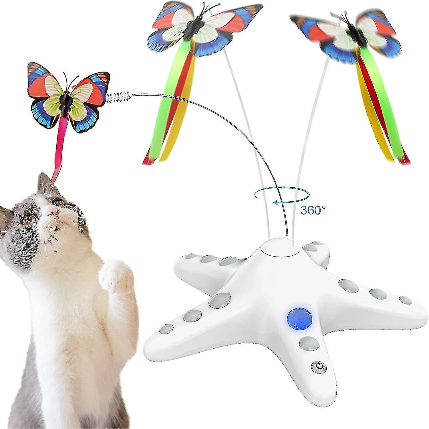 Cat Toy， Interactive Cat Toy For Indoor Cat Litter， Electronic Automatic Cat Niuniu