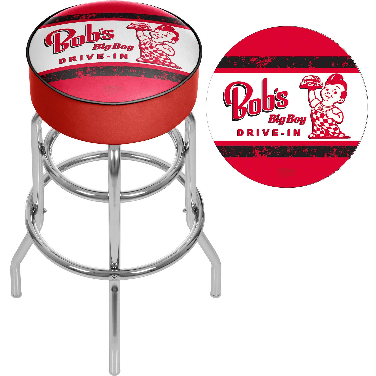 Bobs Big Boy Vintage Padded Swivel Bar Stool