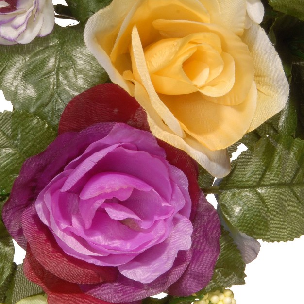 Decorated Wreaths With Daisies Roses And Hydrangeas 18 quot