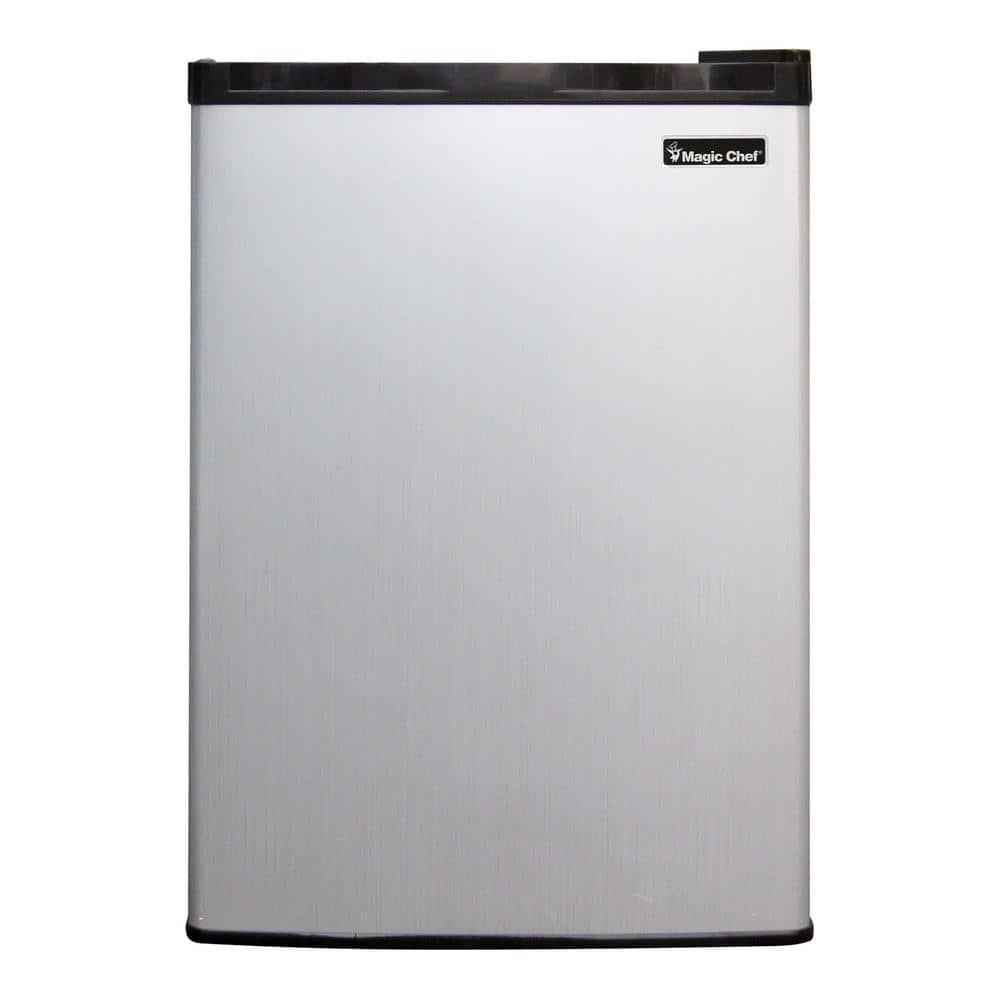 Magic Chef 26 cu ft Mini Fridge in Stainless Look ENERGY STAR