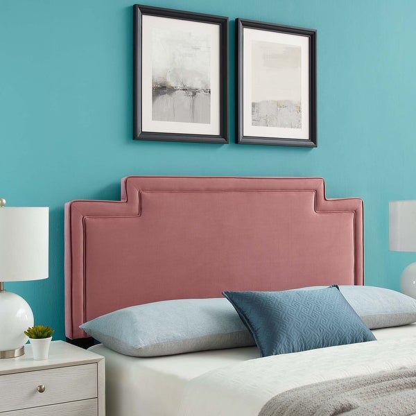 Transfix Performance Velvet Full/Queen Headboard - - 35485273