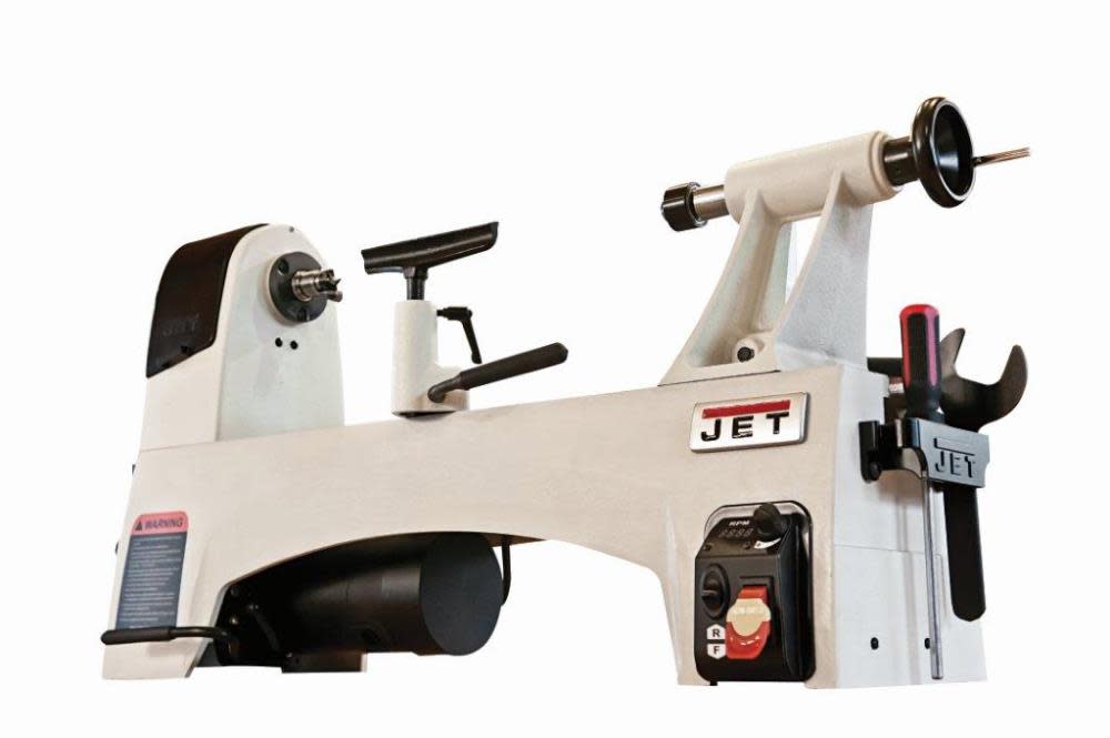 JWL-1221VS 12 In. x 21 In. Variable Speed Wood Lathe ;