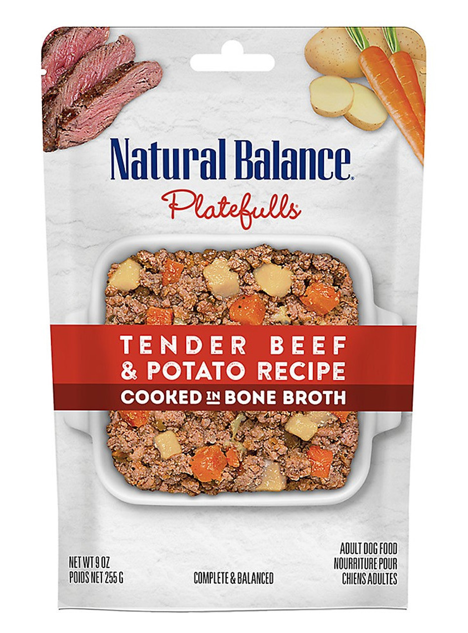 Natural Balance Beef and Potato Wet Dog Food， 9oz