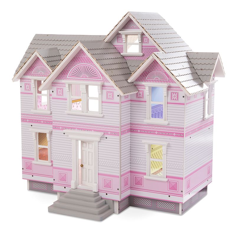 Melissa and Doug Classic Heirloom Victorian Wooden Dollhouse