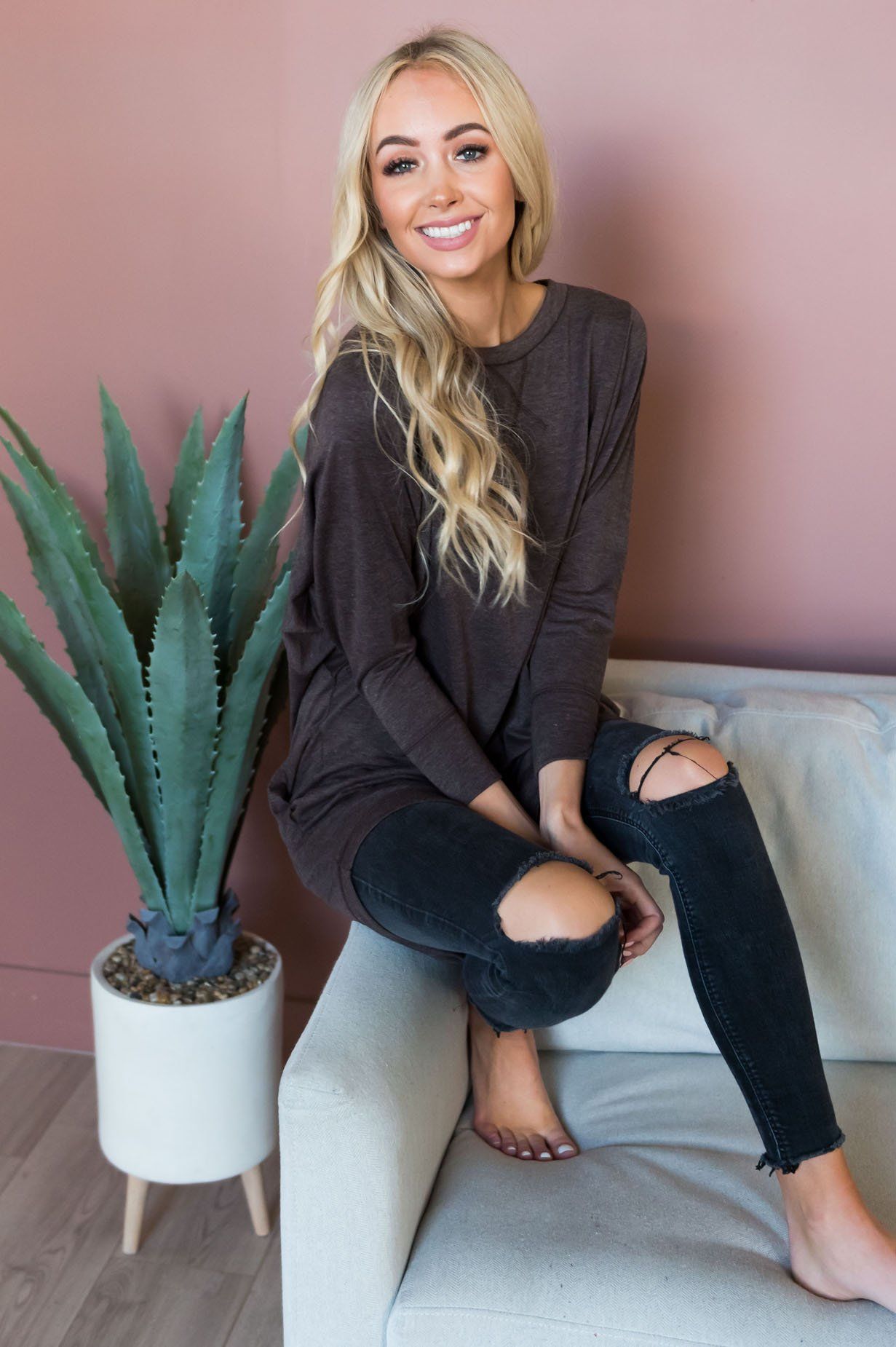 Kind & Carefree Modest Tunic