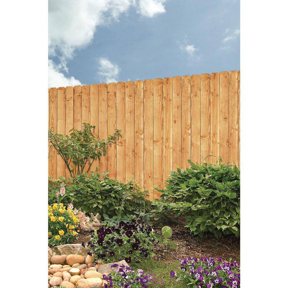 Alta Forest Products 34 in. x 6 in. x 6 ft. Alta Premium Treated Dog-Ear Fence Picket 63099