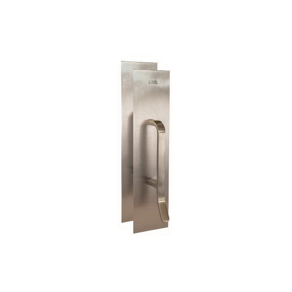 Trimco 10352710CU 3 1/2 x 15 Pull Plate with 6 ...