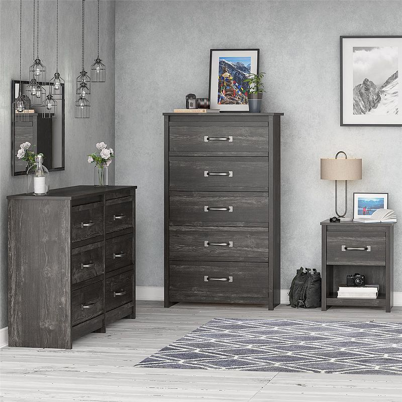 Ameriwood Home Draven 5-Drawer Dresser