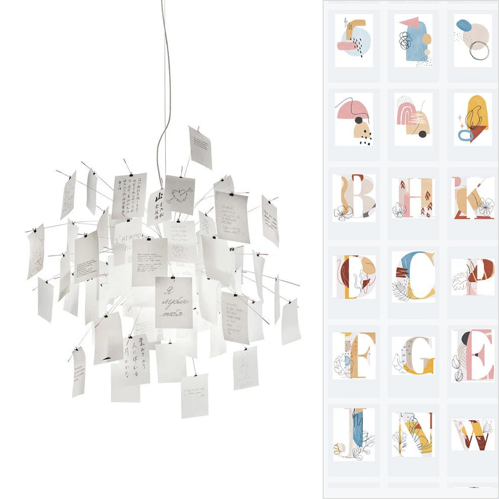 Paper Chandelier