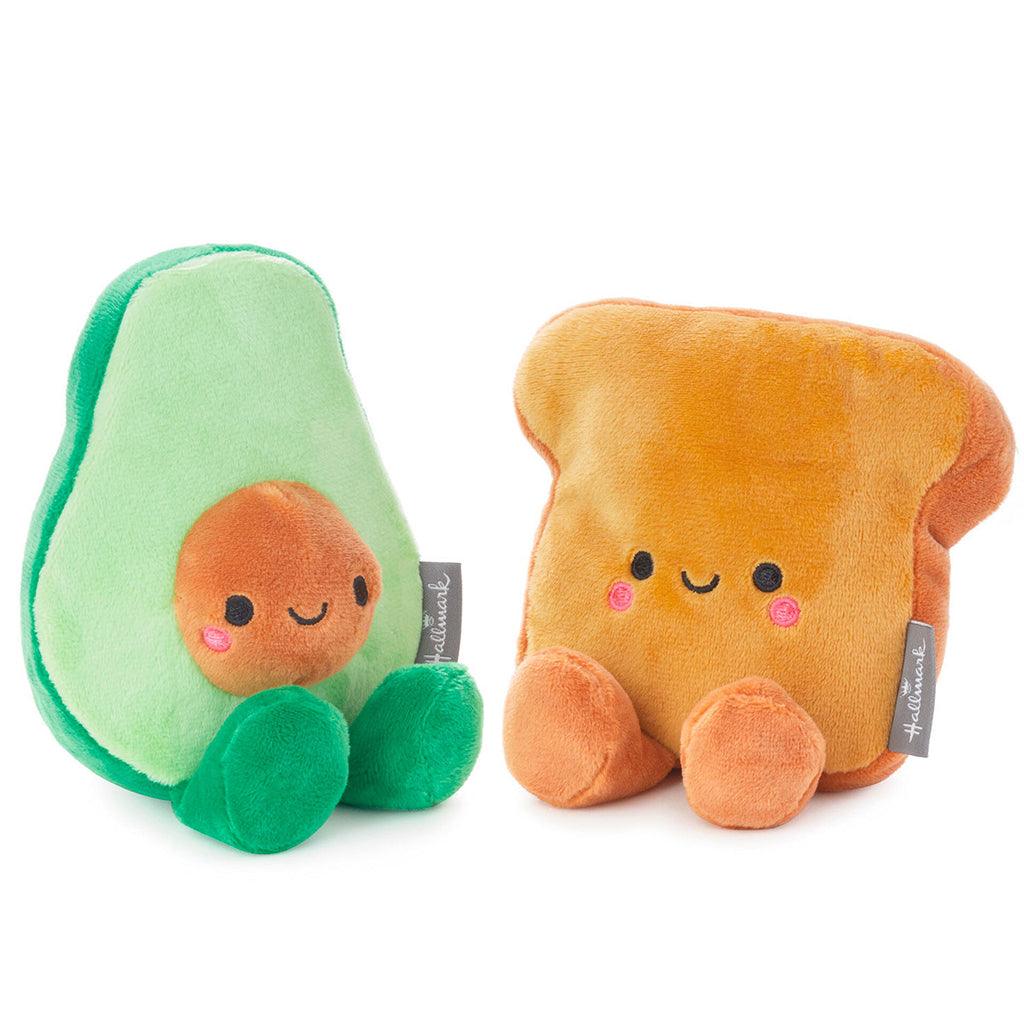 Hallmark  Better Together Avocado and Toast Magnetic Plush, 5