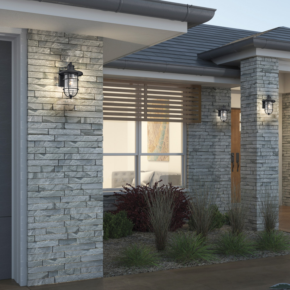 CHLOE Lighting Markus Transitional 1 Light Outdoor Wall Sconce   Beach Style   Outdoor Wall Lights And Sconces   by CHLOE Lighting  Inc.  Houzz