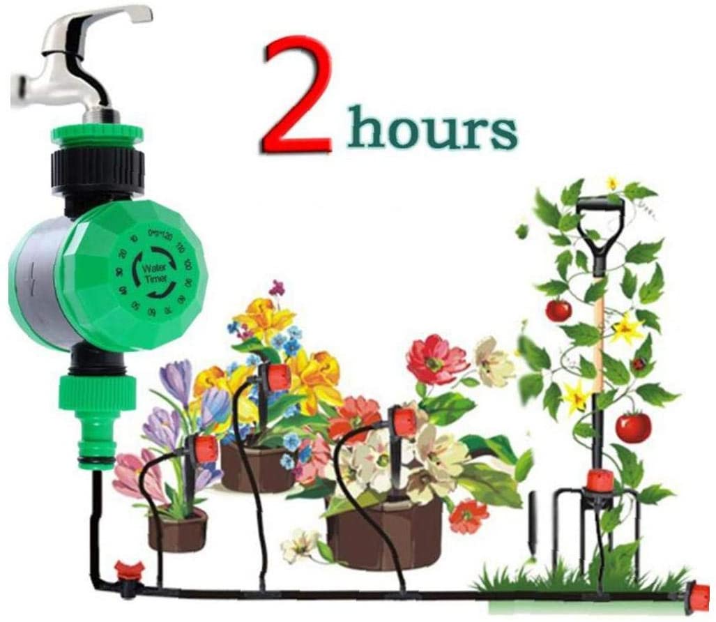 Egebert Garden Automatic Watering Timer Mechanical Timer Garden Irrigation System Controller