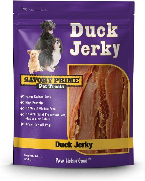 Savory Prime Duck Jerky Dog Treats