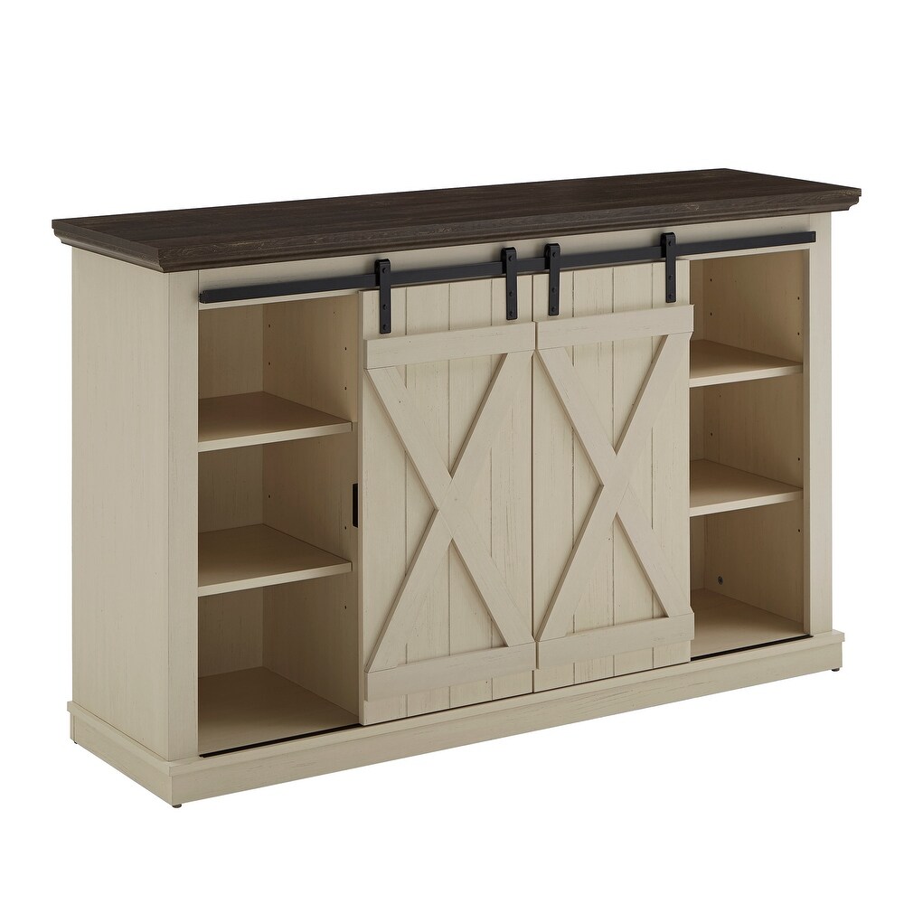 Walter Two Tone Finish TV Stand by iNSPIRE Q Classic