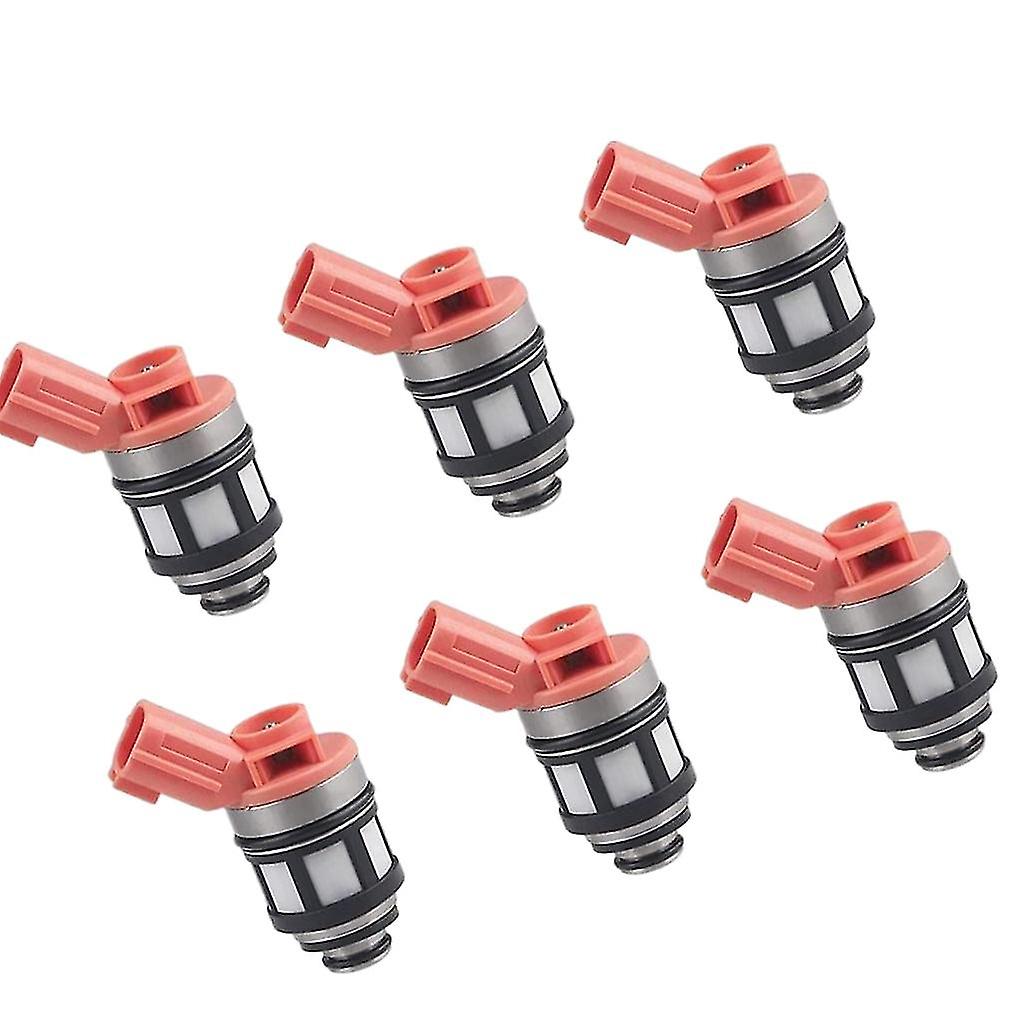 6 Pieces Fuel Injector Set 166001800 166001801 Fits For ， Professional Accessories