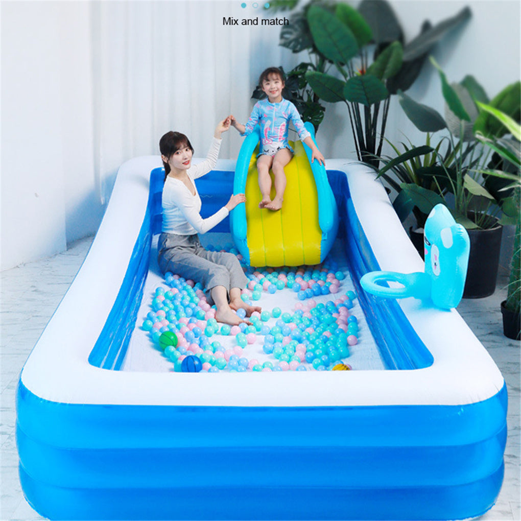 1111Fourone Water Slide Pool Party Kids Inflatable Slide Indoor Outdoor Children Water Playing Toy