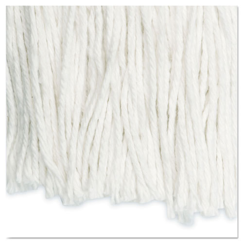 Boardwalk Cut-End Wet Mop Head | Rayon， No. 24， White | BWK2024REA