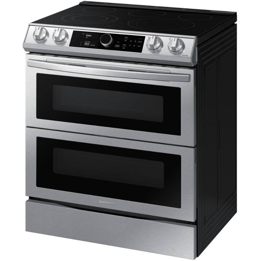  30-inch Slide-in Electric Range with Wi-Fi Connectivity NE63T8751SS/AC