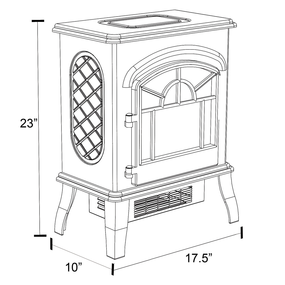 Hearthpro 17 Electric Stove