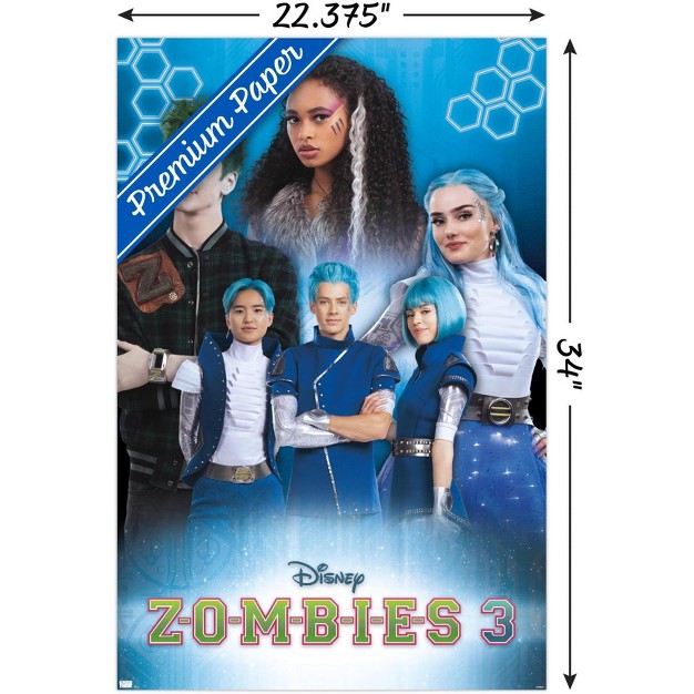 Trends International Disney Zombies 3 Group Unframed Wall Poster Prints