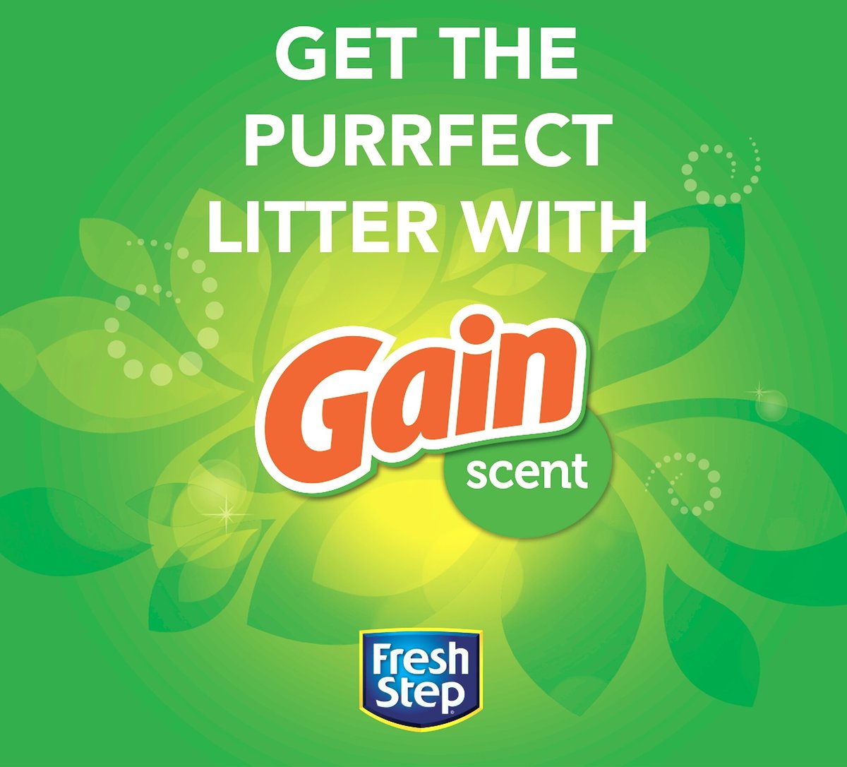 Fresh Step Febreze Freshness Gain Scented Clumping Clay Cat Litter