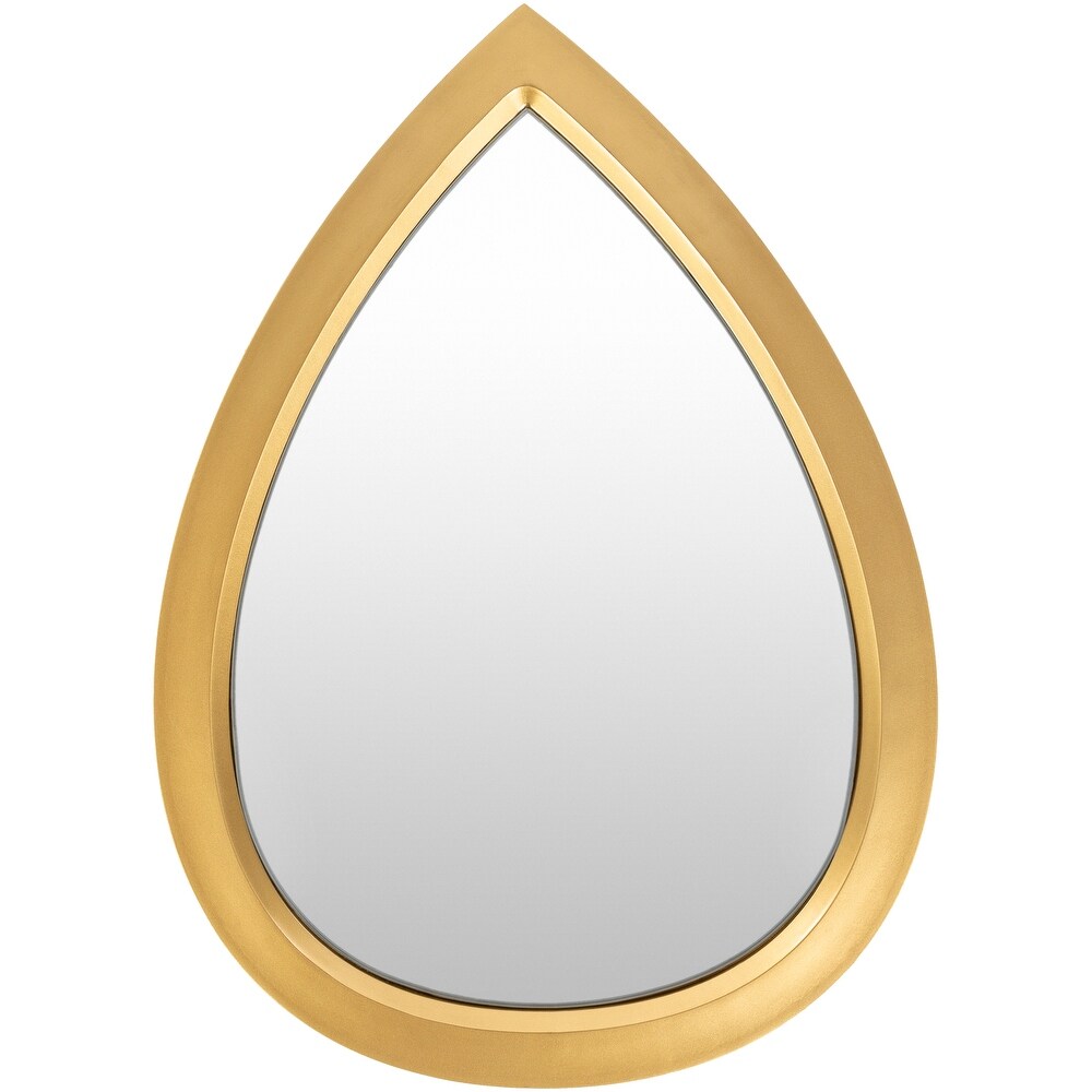 Artistic Weavers Randyll Golden Teardrop Mirror   22\