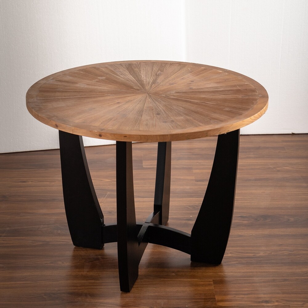 Vintage Style Round Dining Table   N/A