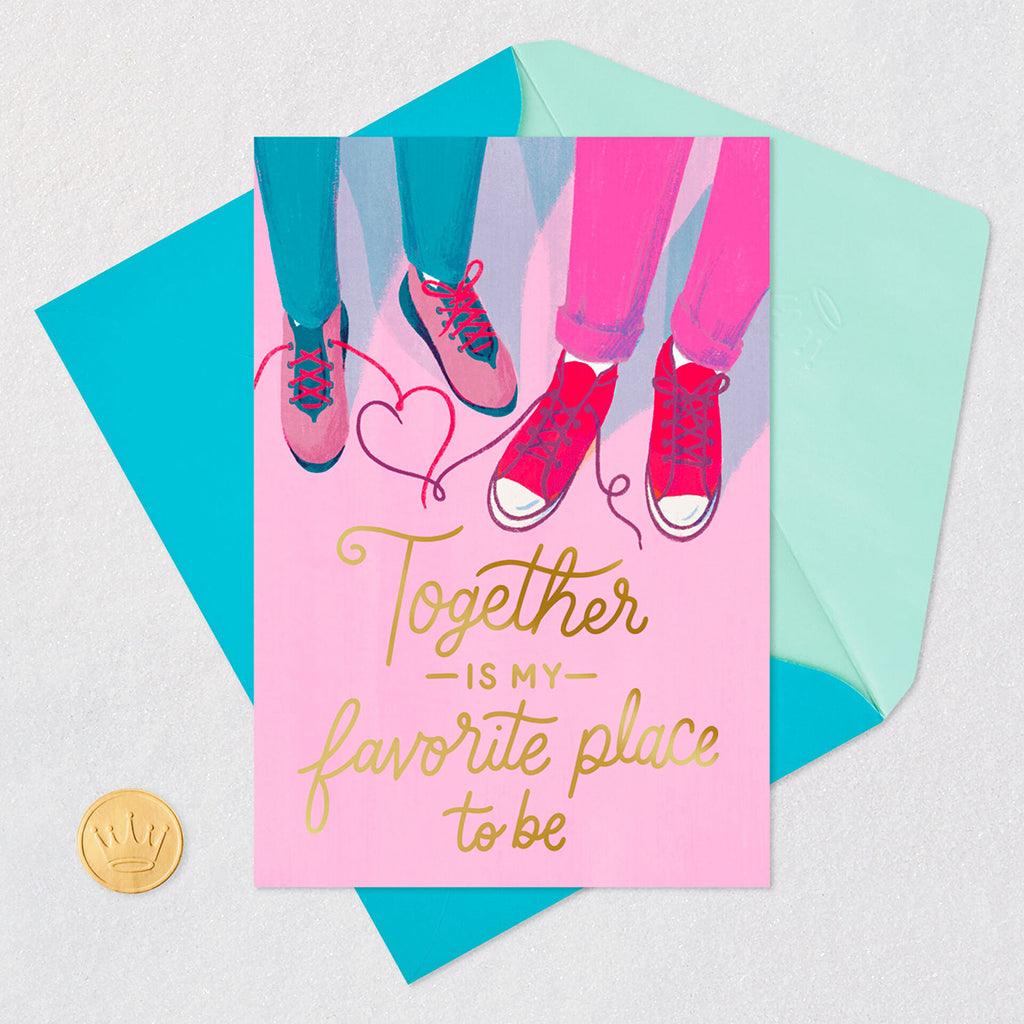 Hallmark  Together Is My Favorite Place Video Greeting Love Card