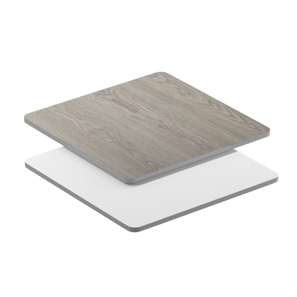 36'' Square Table Top with Reversible Laminate Top