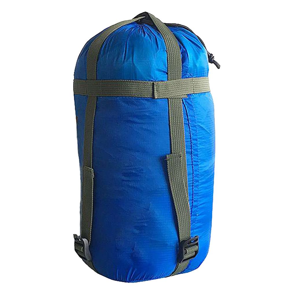 Compression Stuff Sack Water Sleeping Bag Storage Stuff Sack, Camping Sky Blue