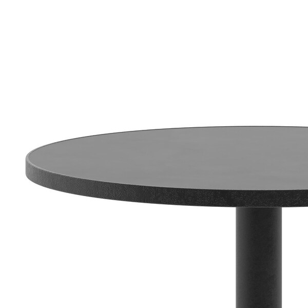 Aluminum/ Stainless Steel 23.5inch Round Indoor/ Outdoor Table