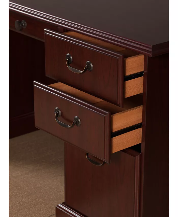 Kathy Ireland Home by Bush Furniture Bennington Manager's Desk