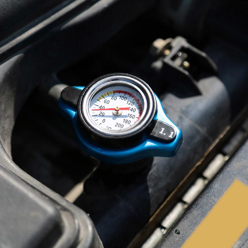 Universal Thermo Thermostatic Radiator Cap Cover With Water Temperature Gauge