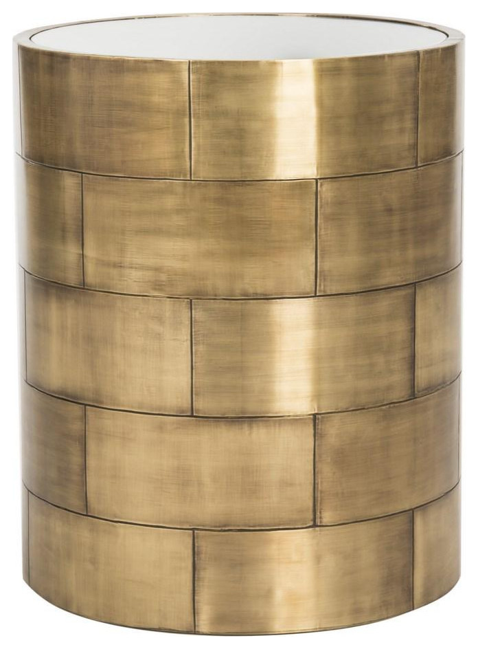 Amber Round Side Table   Modern   Side Tables And End Tables   by Virgil Stanis Design  Houzz