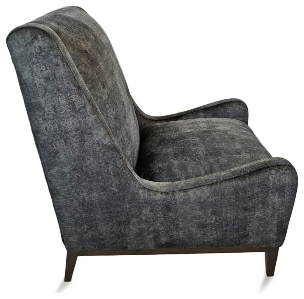 Marco Slate Accent Chair   Transitional   Armchairs And Accent Chairs   by Design Mix Furniture  Houzz